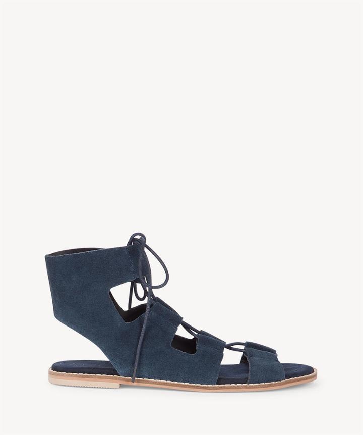 Sole Society Sole Society Cady Lace-up Flat Sandal
