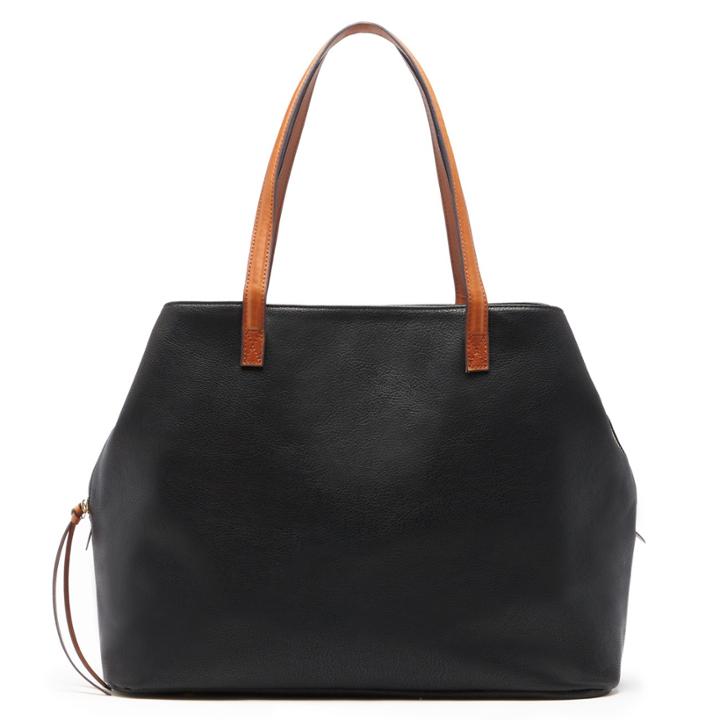 Sole Society Sole Society Miller Oversize Tote - Black