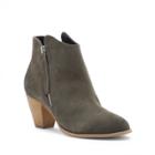 Sole Society Sole Society Justina Zipper Pull Bootie - Khaki-6