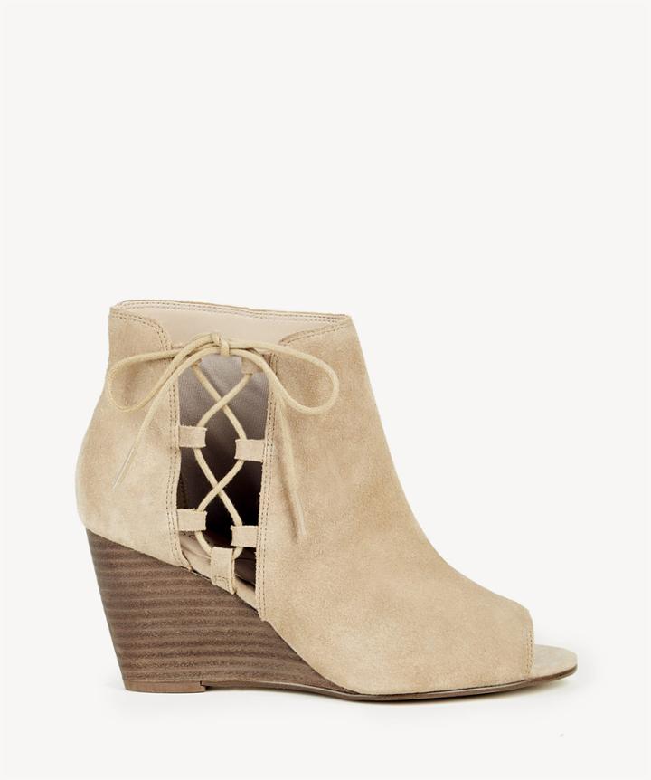 Sole Society Sole Society Bobbi Lace Up Wedge
