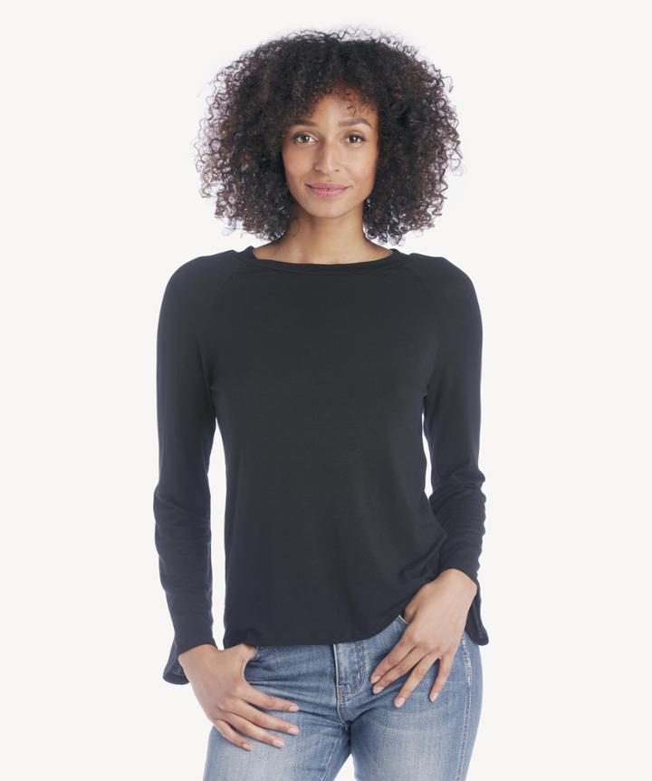 Nytt Nytt Jody Long Sleeve Shirt Black Size Small From Sole Society