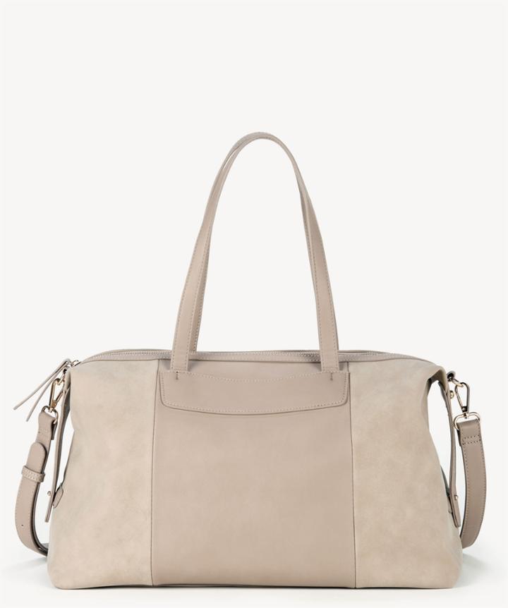Sole Society Sole Society Greyson Mixed Material Satchel