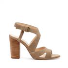Sole Society Sole Society India Cut-out Heeled Sandal - Taupe-5