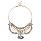 Sole Society Sole Society Statement Shooter Necklace - Gold-one Size