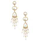 Sole Society Sole Society Victorian Pearl Earrings - Pearl