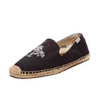 Soludos Smoking Slipper Embroidery Espadrille Shoes