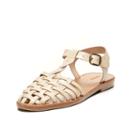 Soludos Woven Fisherman Sandal In Bisque