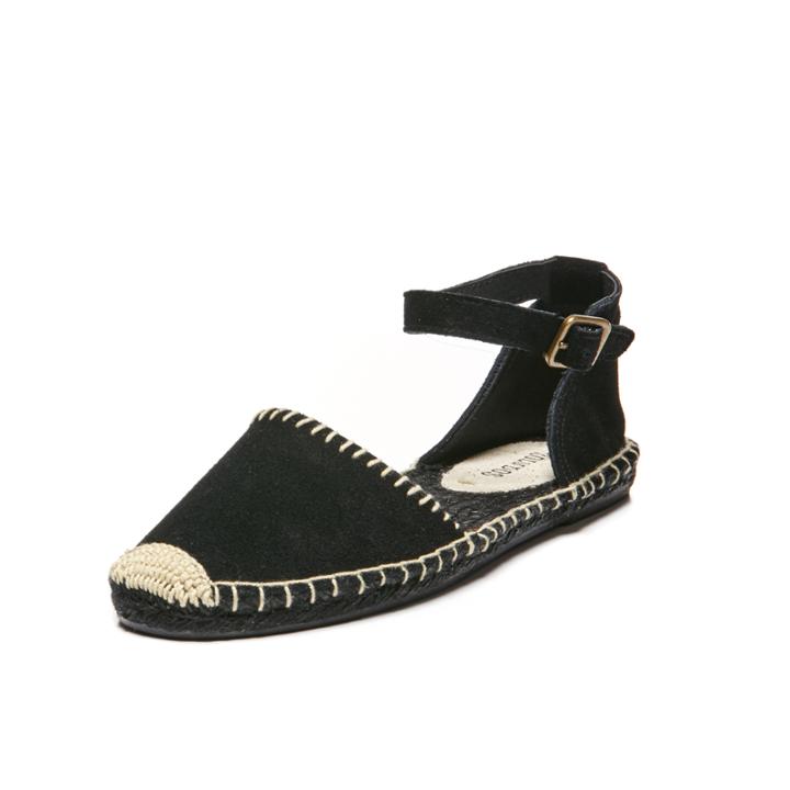 Soludos D'orsay Espadrille Flat In Black