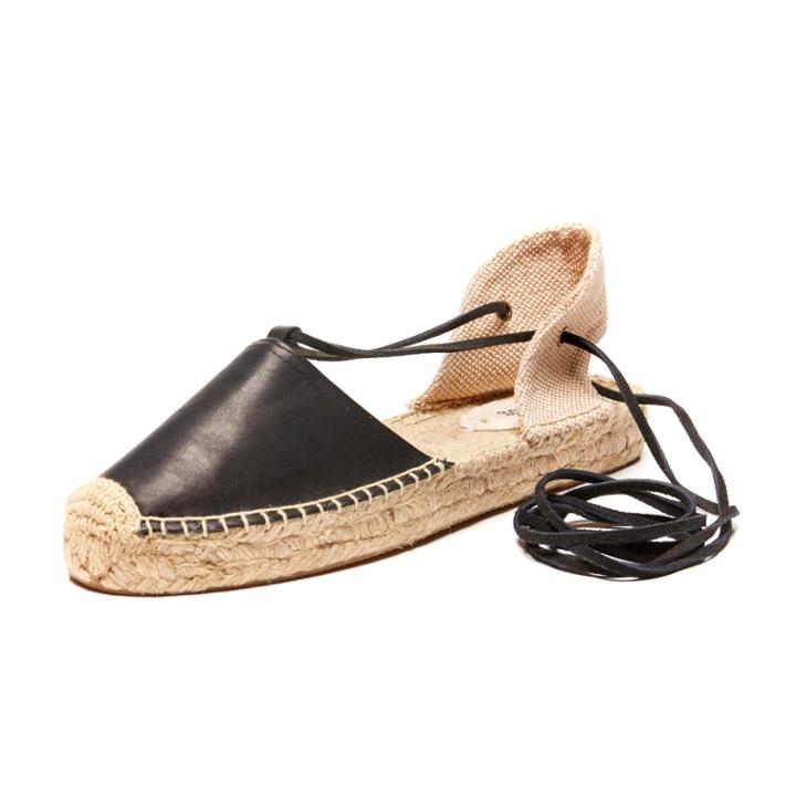 Soludos Leather Platform Gladiator Sandal
