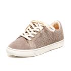 Soludos Suede Lace Up Sneaker For Women