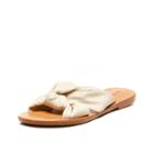 Soludos Knotted Slide Sandal In Ivory