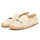 Soludos Shark Diver Sand Smoking Slipper Embroidery