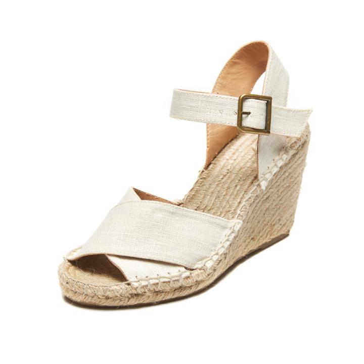 Soludos Criss-cross Wedge Sandal