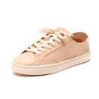 Soludos Ibiza Leather Sneaker In Nude