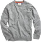 Sperry Raglan Crewneck Sweatshirt Heathergrey, Size S Men's