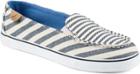 Sperry Zuma Breton Stripe Sneaker Navy, Size 5m Women's Shoes