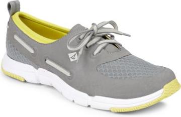 Sperry Paul Sperry Ripple Sneaker Grey, Size 7.5m Women's Shoes