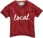 Sperry Wide Neck Local T-shirt Red, Size Xs Women's