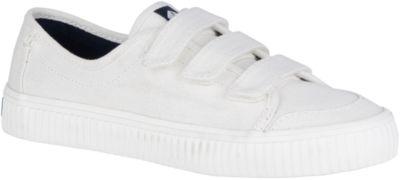Sperry Crest Velcro Sneaker White, Size 5m Women's