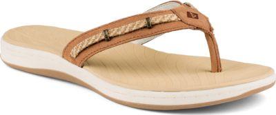 Sperry Seabrook Wave Flip Flops Tanjute, Size 5m Women's Shoes