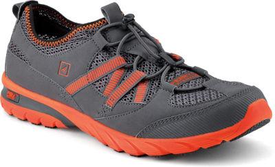 Sperry Shock Light Asv Bungee Sneaker Gray/orange, Size 7m Men's Shoes