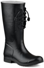 Sperry Walker Spray Rain Boot Black, Size 6m Women's