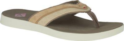 Sperry Wahoo Flip Flop Taupe, Size 7m Men's