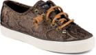 Sperry Seacoast Python Embossed Sneaker Antiquegold, Size 5.5m Women's Shoes