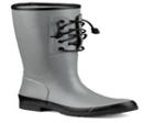 Sperry Walker Spray Rain Boot Grey/black, Size 5m Women's