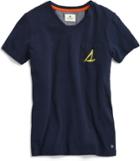 Sperry Burgee Pocket T-shirt Navy, Size Xs Women's