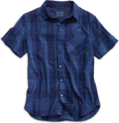 Sperry Plaid Button Down Shirt White/navyplaid, Size S Men's