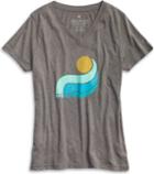 Sperry Ollie Wave T-shirt Greymulti, Size Xs Women's
