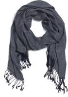 Sperry Twill Weave Scarf Navy, Size One Size Women's