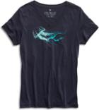 Sperry Medusa Jellyfish T-shirt Navy/seafoam, Size Xs Women's