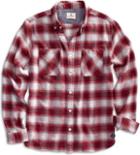 Sperry Flannel Button Down Shirt Red, Size S Men's