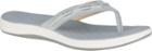 Sperry Seabrooke Thread Wrap Flip-flop Grey, Size 5m Women's Shoes