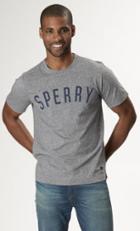Sperry Sperry Graphic T-shirt Heathergrey/navy, Size S Men's