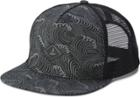 Sperry Japanese Wave Print Trucker Hat Grey/black, Size One Size Women's