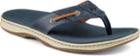 Sperry Baitfish Flip-flops Navy/tan, Size 7m Men's Shoes