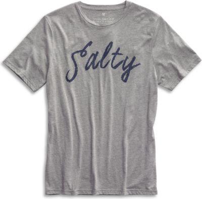 Sperry Salty T-shirt Grey, Size S Men's