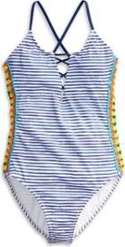 Sperry Caribbean Sunset One Piece Swimsuit Navymulti, Size S Women's