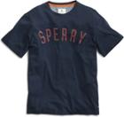 Sperry Graphic Sperry Logo T-shirt Navy/red, Size L Men's