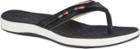 Sperry Seabrooke Thread Wrap Flip-flop Black, Size 5m Women's Shoes