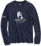 Sperry America's Cup Longsleeve T-shirt Navy, Size Xs Women's