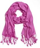 Sperry Twill Weave Scarf Pink, Size One Size