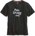 Sperry Paul Sperry Graphic T-shirt Black/white, Size S Men's