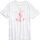 Sperry Sperry Anchor T-shirt White/red, Size S Men's