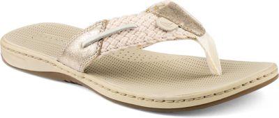 Sperry Parrotfish Sandal Ivory/platinum, Size 6m Women's Shoes