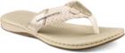 Sperry Parrotfish Sandal Ivory/platinum, Size 6m Women's Shoes