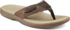 Sperry Baitfish Flip-flops Brown/buc/brown, Size 7m Men's Shoes